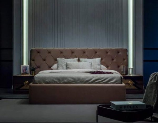 Коричневая спальня Нест