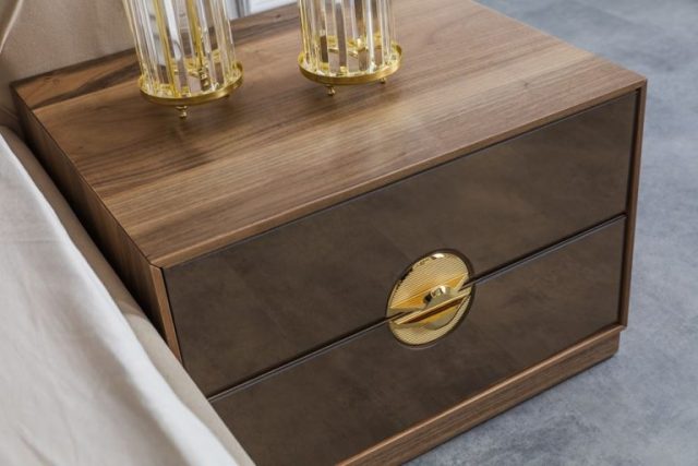 Коричневая спальня Нест