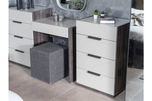 Серая спальня из МДФ Одесса, Турция