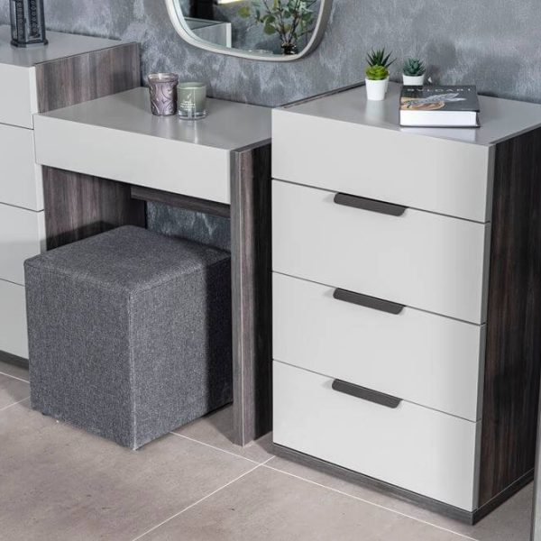 Серая спальня из МДФ Одесса, Турция