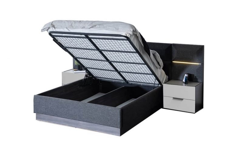 Серая спальня из МДФ Одесса, Турция Серая спальня из МДФ Одесса, Турция