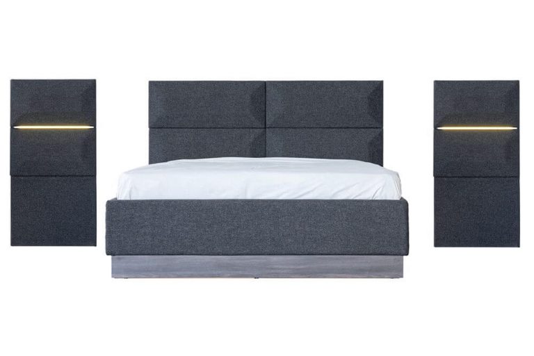 Серая спальня из МДФ Одесса, Турция Серая спальня из МДФ Одесса, Турция