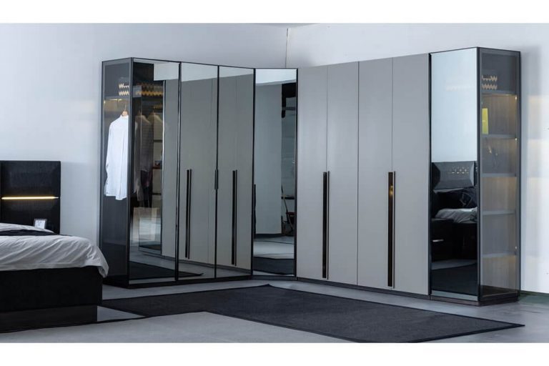 Серая спальня из МДФ Одесса, Турция Серая спальня из МДФ Одесса, Турция