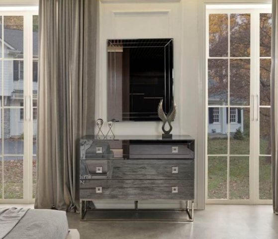 Серая зеркальная спальня Олимпия Серая зеркальная спальня Олимпия