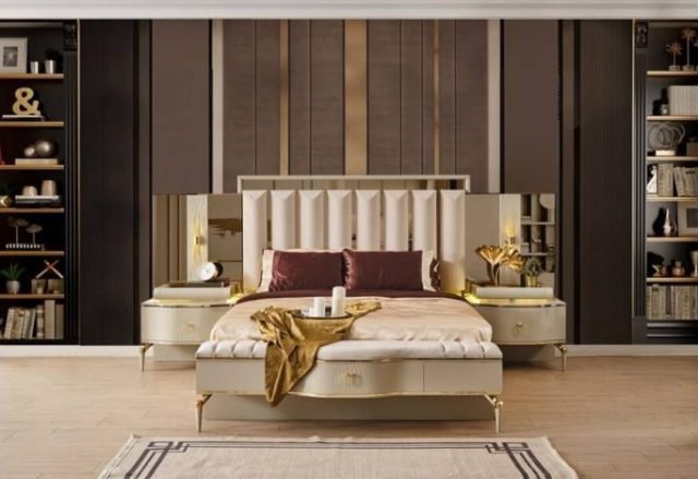 Бежевая мебель для спальни Орион, Nella Бежевая мебель для спальни Орион, Nella