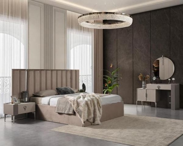 Бежевая современная спальня Осло