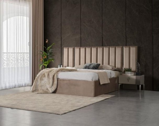 Бежевая современная спальня Осло Бежевая современная спальня Осло