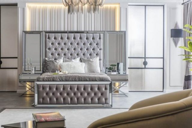 Серая зеркальная спальня Парма, Турция Серая зеркальная спальня Парма, Турция