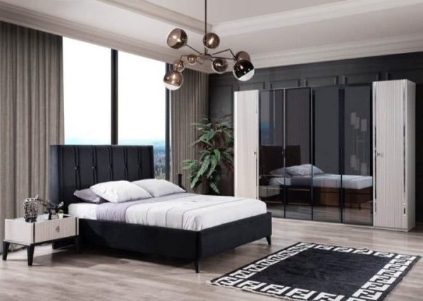 Белая спальня Поло в стиле модерн