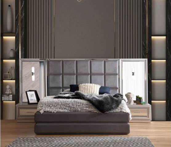 Модерновая серая спальня Призма Модерновая серая спальня Призма