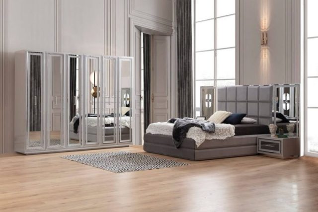 Модерновая серая спальня Призма Модерновая серая спальня Призма