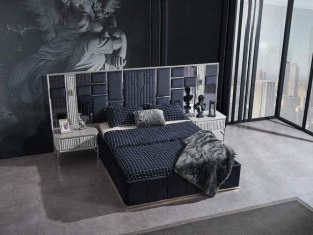 Белая спальня с серебром Седеф, Турция