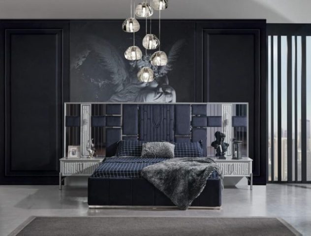 Белая спальня с серебром Седеф, Турция