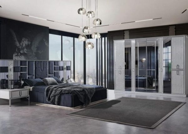 Белая спальня с серебром Седеф, Турция