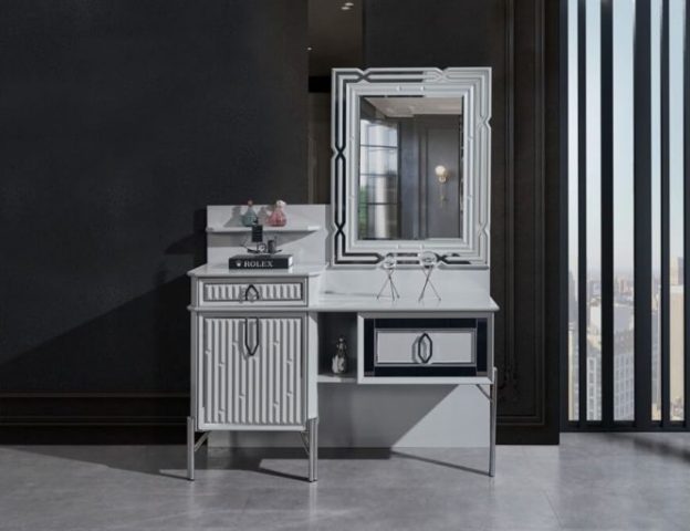 Белая спальня с серебром Седеф, Турция