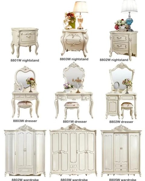 Белая спальня Принцесса, классика