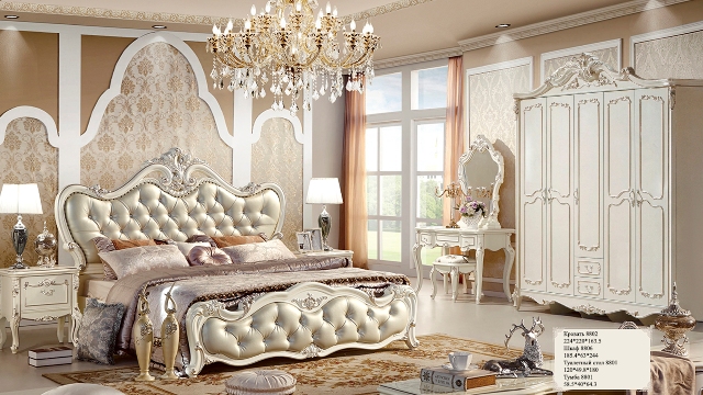 Венеция -белая классическая спальня Венеция Венеция -белая классическая спальня Венеция