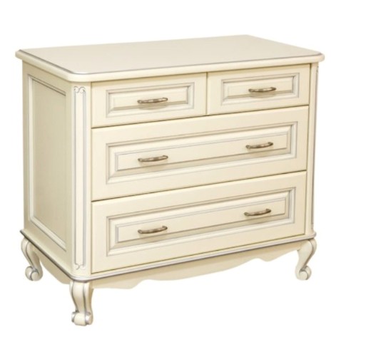 Белая деревянная мебель для спальни Анна