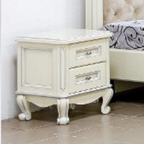 Белая деревянная мебель для спальни Анна