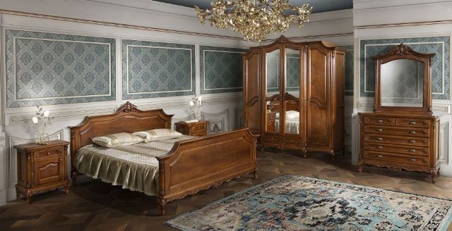 Румынская деревянная спальня Роял, Симекс Румынская деревянная спальня Роял, Симекс