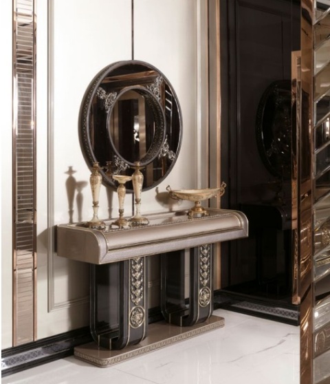 Серая спальня Рива в стиле АРТ-Деко Серая спальня Рива в стиле АРТ-Деко