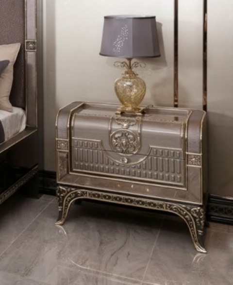 Серая спальня Рива в стиле АРТ-Деко Серая спальня Рива в стиле АРТ-Деко