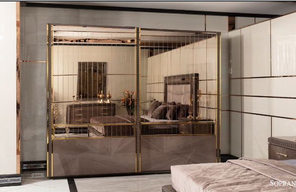 Современный мебельный гарнитур Сопрано