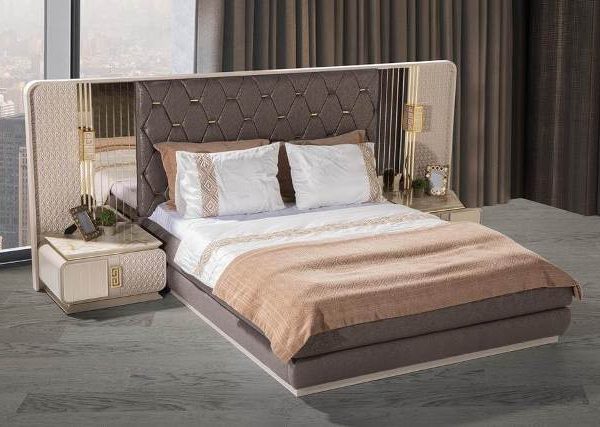 Кремовая спальня Альмира в стиле модерн