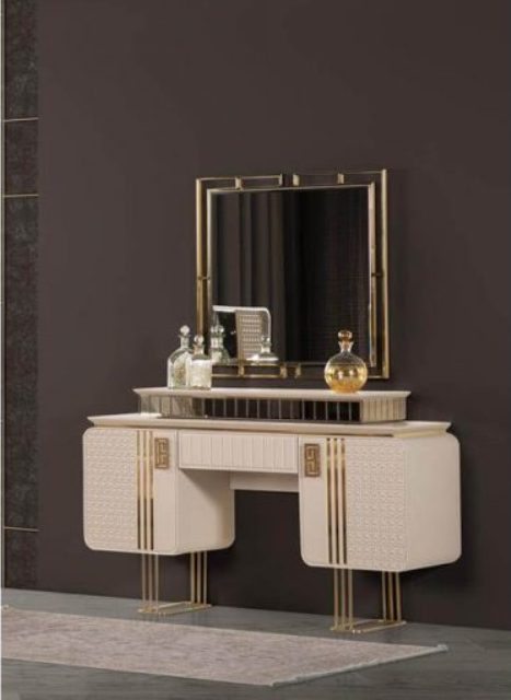 Кремовая спальня Альмира в стиле модерн Кремовая спальня Альмира в стиле модерн