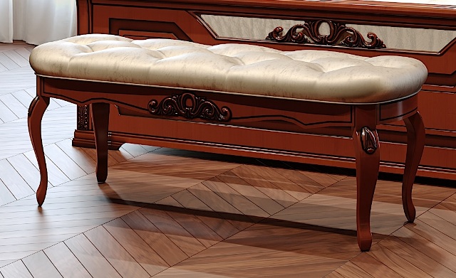 Коричневая деревянная спальня Версаль Коричневая деревянная спальня Версаль