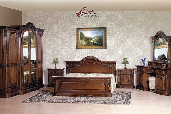 Румынская деревянная спальня Кристина, SIMEX
