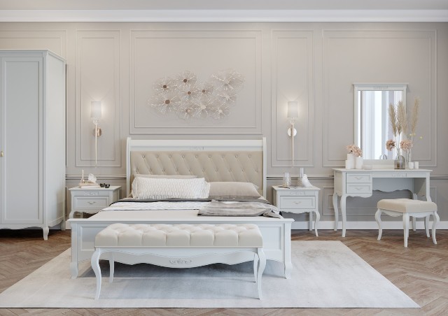 Классическая деревянная спальня Селена Классическая деревянная спальня Селена