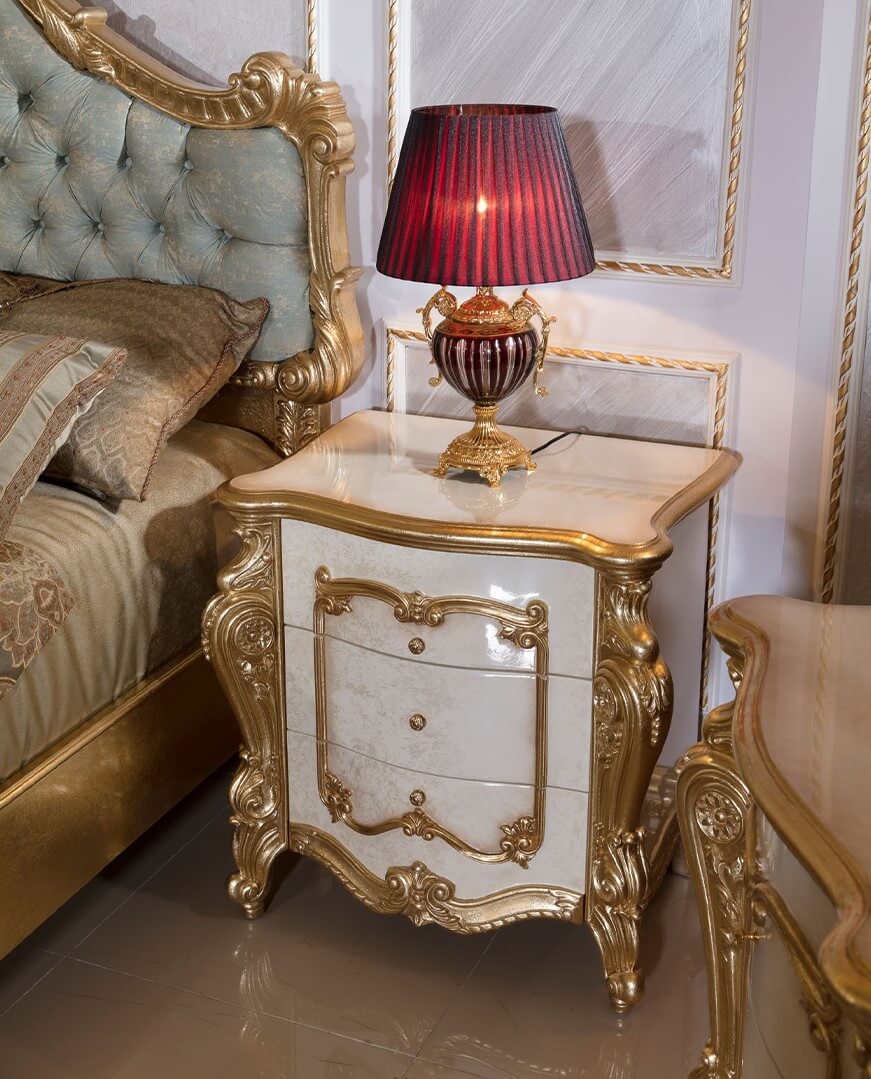 Белая мебель для спальни Инчи, Турция Белая мебель для спальни Инчи, Турция