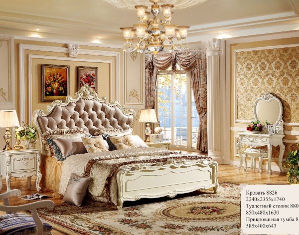 Изабель спальня в стиле барокко