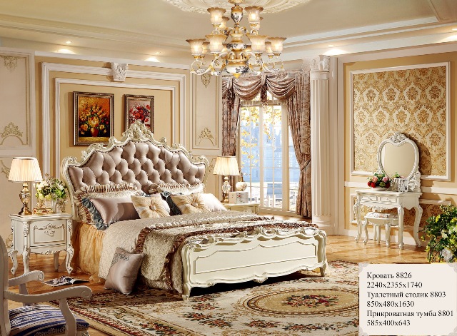 Изабель спальня в стиле барокко Изабель спальня в стиле барокко