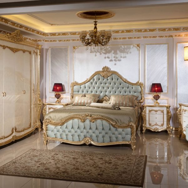 Белая мебель для спальни Инчи, Турция