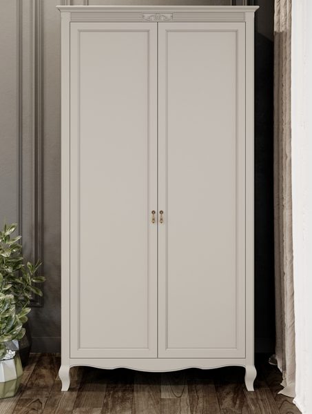 Двухдверный деревянный шкаф Селена