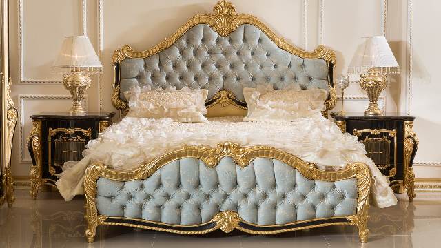 Черная классическая спальня Инчи, Турция