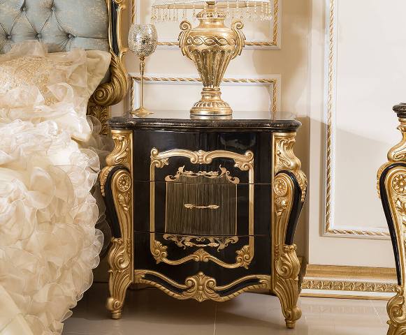 Черная классическая спальня Инчи, Турция Черная классическая спальня Инчи, Турция