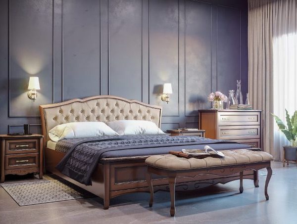 Деревянная мебель для спальни Венеция