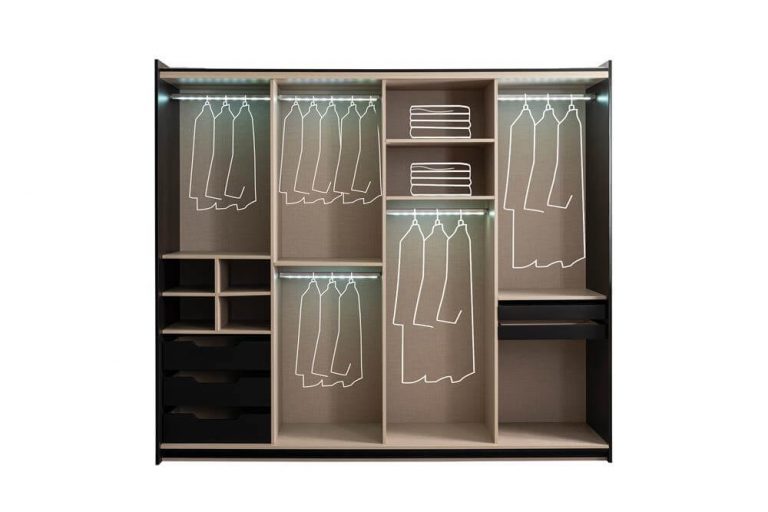 Черная мебель для спальни Ибица Черная мебель для спальни Ибица