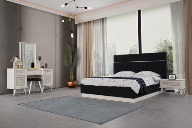 Белая современная спальня Стамбул