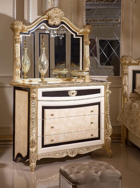 Белая спальня Визион Барокко Белая спальня Визион Барокко