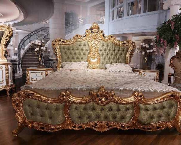 Золотая кровать Флоренция, барокко