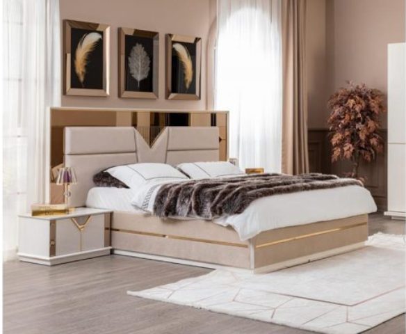 Белая спальня с золотом Графиня