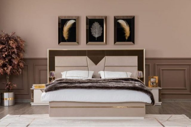 Белая спальня с золотом Графиня Белая спальня с золотом Графиня