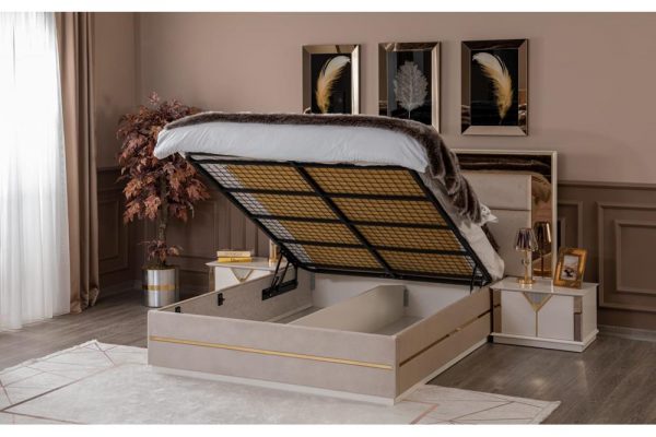 Белая спальня с золотом Графиня Белая спальня с золотом Графиня