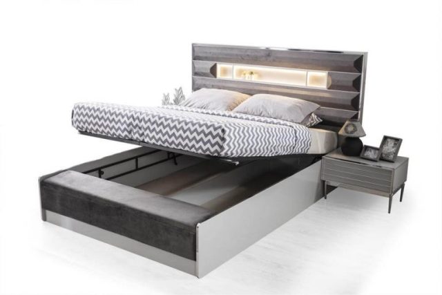 Серая мебель для спальни Лион, Турция Серая мебель для спальни Лион, Турция