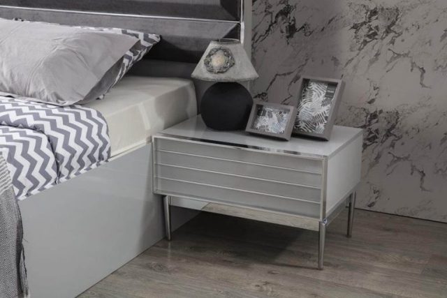 Серая мебель для спальни Лион, Турция