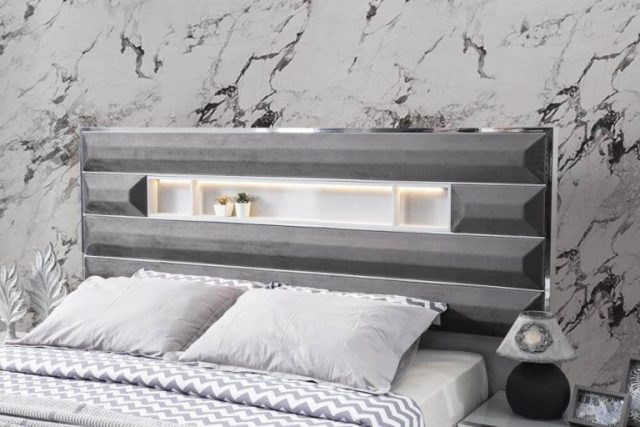 Серая мебель для спальни Лион, Турция